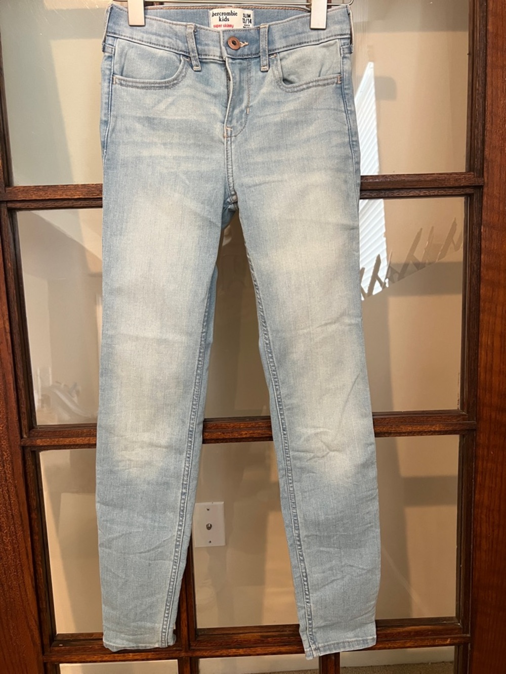 abercrombie kids Light Blue Skinny Jeans